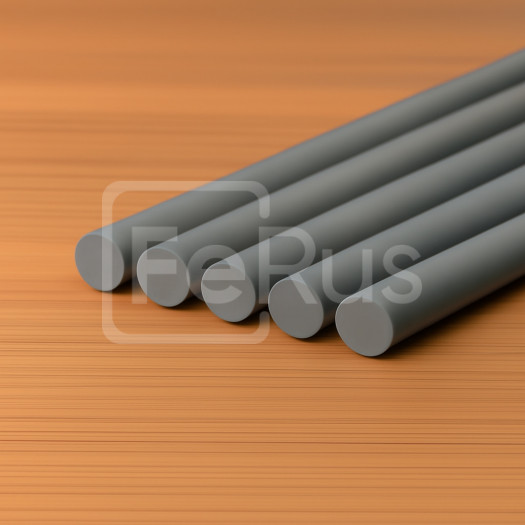 Стержень полиэтиленовый серый 135х1000 мм PP-H ТУ 22.21.10-011-17152852-2019