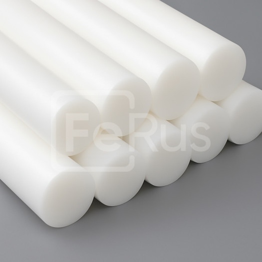 Стержень натуральный 15х2000 мм ПВДФ ТУ 22.21.10-011-17152852-2019