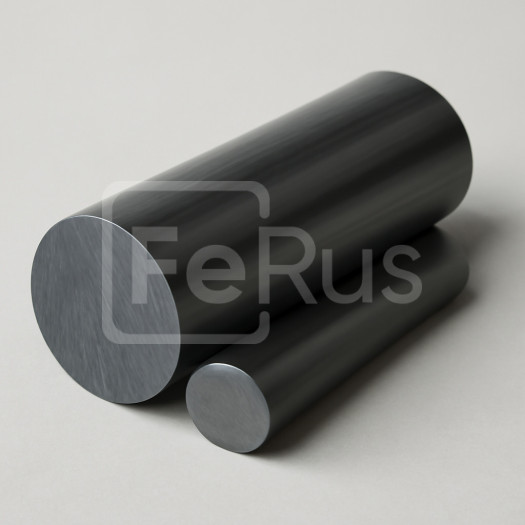 Стержень темно-серый 120х2000 мм PVC-CAW ТУ 22.21.10-011-17152852-2019