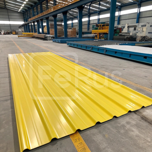 Профнастил С20 полиэстер (Zn100-180) 0,55х1100х1200 мм, RAL 1018